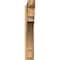 Ekena Millwork Merced Rough Sawn Craftsman Outlooker, Western Red Cedar, 6"W x 36"D x 36"H OUT06X36X36MRC04RWR - alternate 3